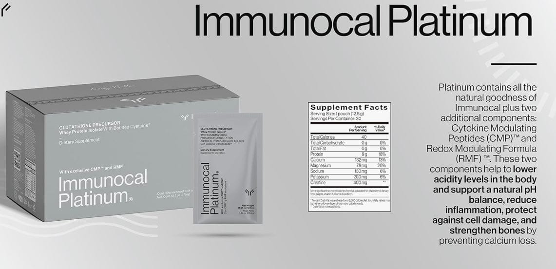 Immunocal Platinum - Whey Protein for Cell Renewal & Immune Support