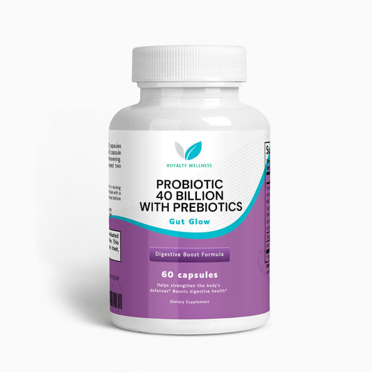 Gut Balance Probiotic 40 Billion with Prebiotics – Digestive & Immune Support