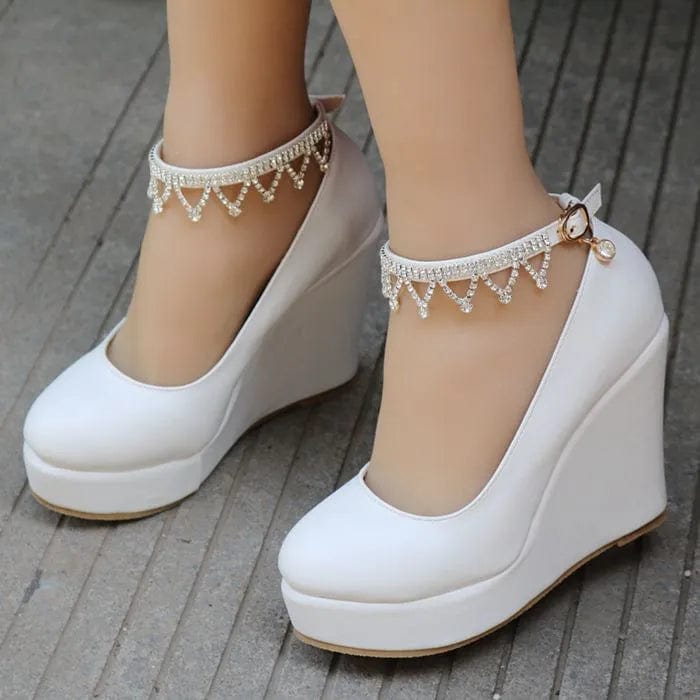 Pearly Pump High Heels