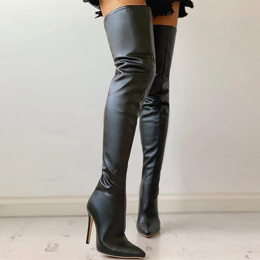 Baylee Zip Up Heel Boots