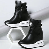 Nadia Leather Ankle Boots