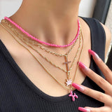 Angie Multilayer Necklace Set