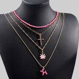 Angie Multilayer Necklace Set