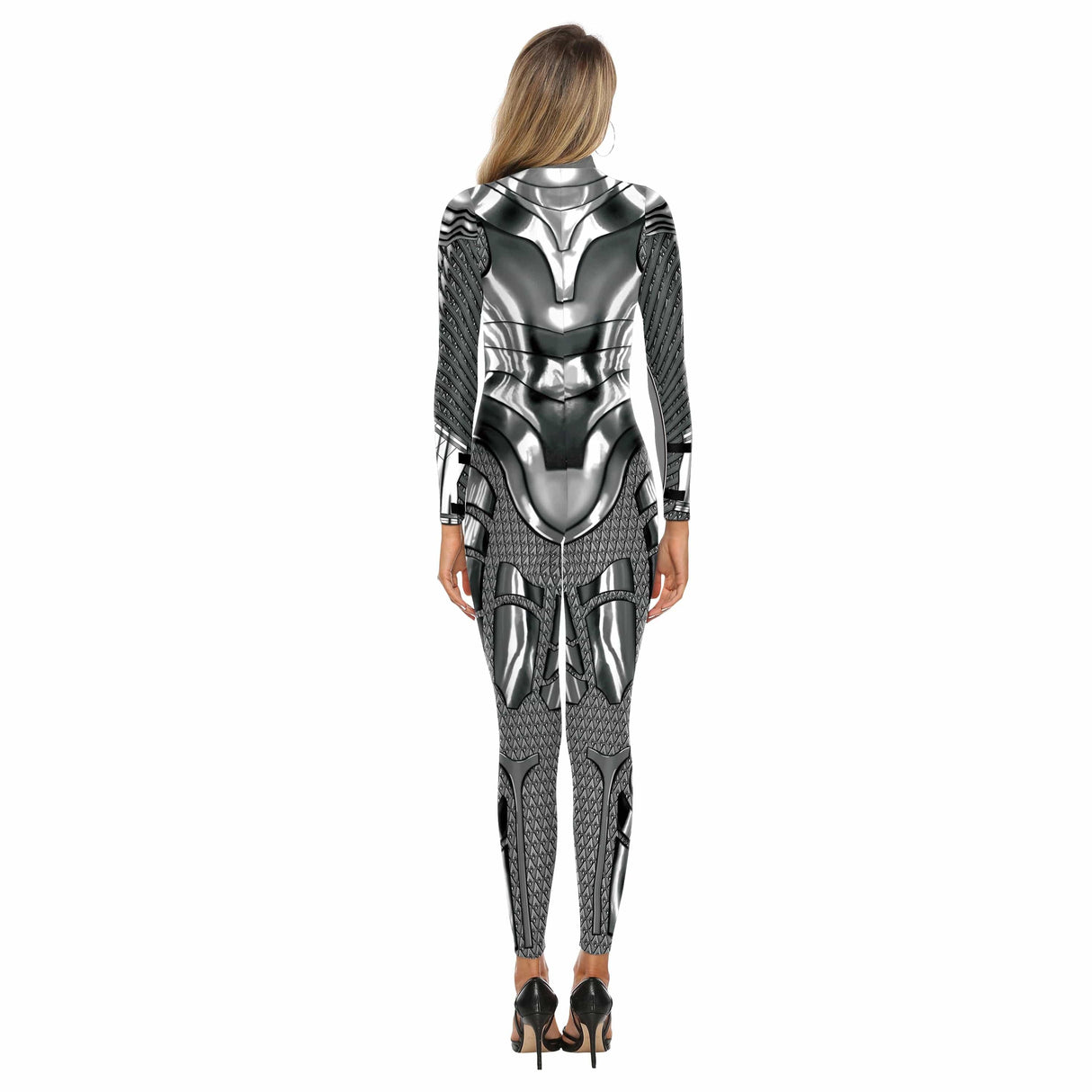 Superhero Printed Jumpsuit Costume