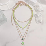 Angie Multilayer Necklace Set