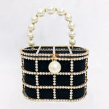 Diamond Caged Clutch Bag