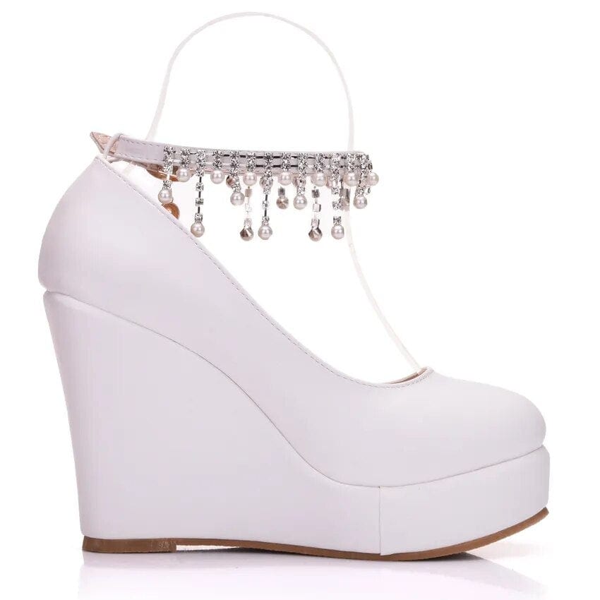 Pearly Pump High Heels