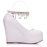 Pearly Pump High Heels