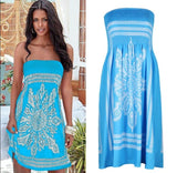 Jara Strapless Bohemian Dress