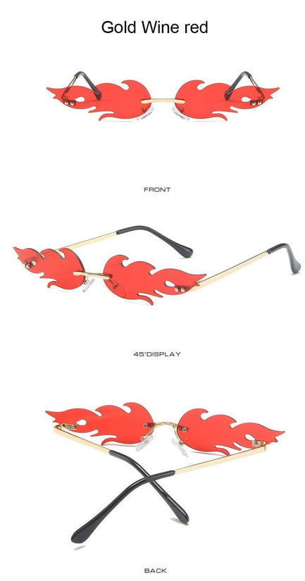 Josie Flame Sunglasses