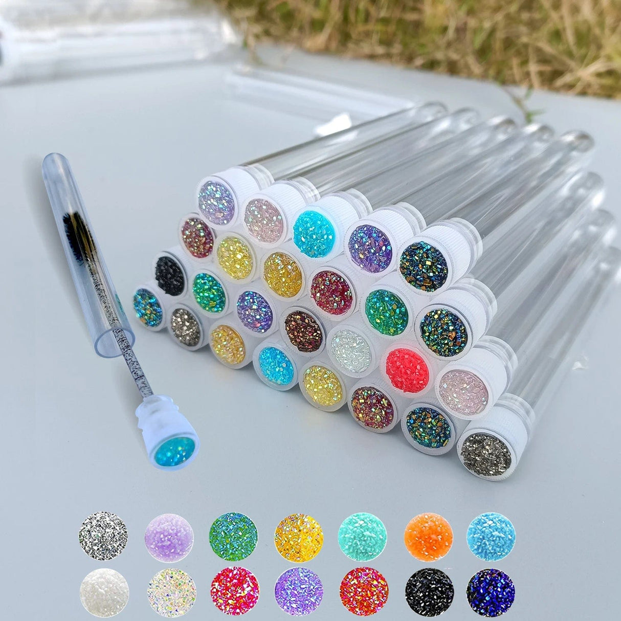 Sparkle Reusable Brush Set - 50Pc