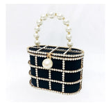 Diamond Caged Clutch Bag