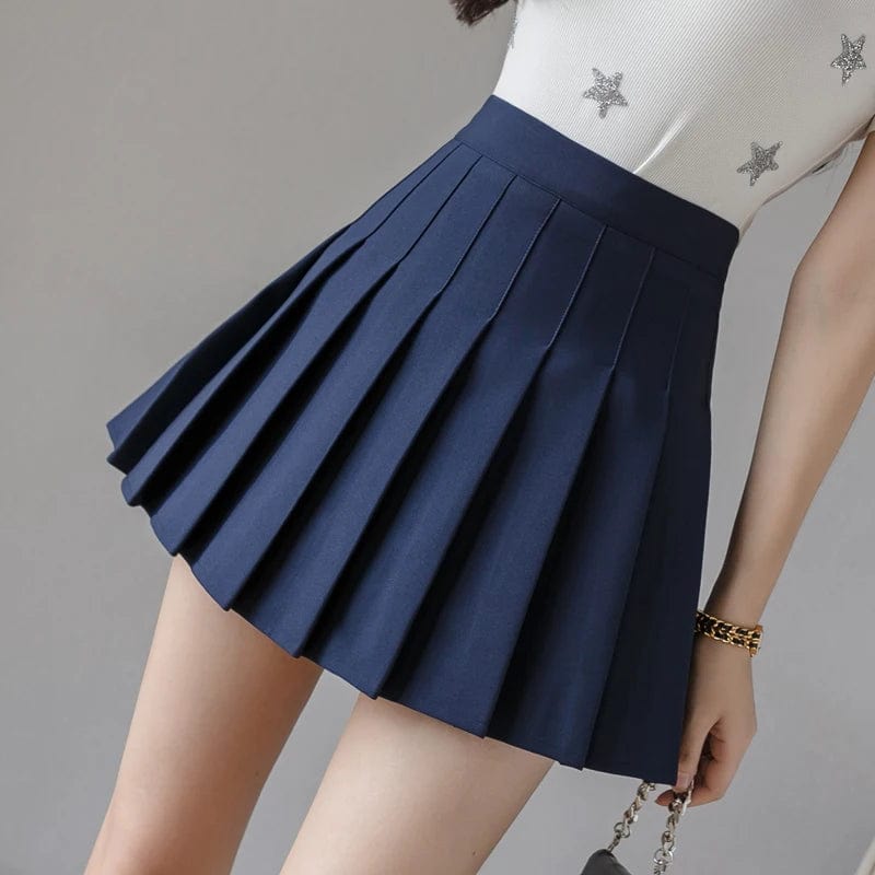 Becky Preppy Style Skirt - Teens/Juniors