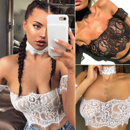 Lily Lace Bustier Top