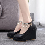 Pearly Pump High Heels