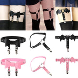 Ivy Leather Leg Garter Strap