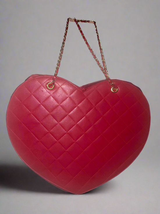 Red Big Heart Bag (Pre-Owned)