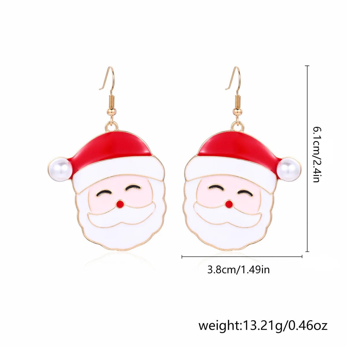 Mary Christmas Drop Earrings