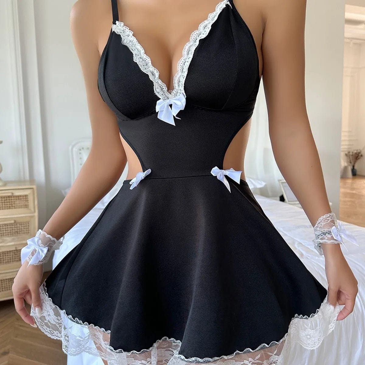 Pau Maid Lace Dress