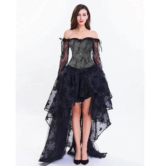 Lila Lace Corset Wedding Dress