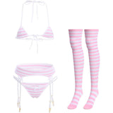 Striped Genesis Lingerie Set