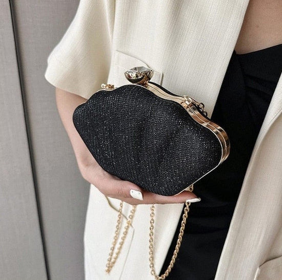 Luxury Shell Clutch