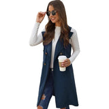 Annie Long Cotton Vest Jacket