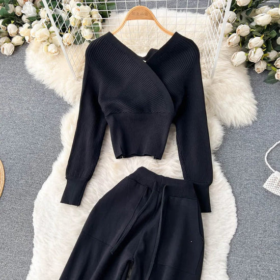 Cecilia Knitted Two Piece Set