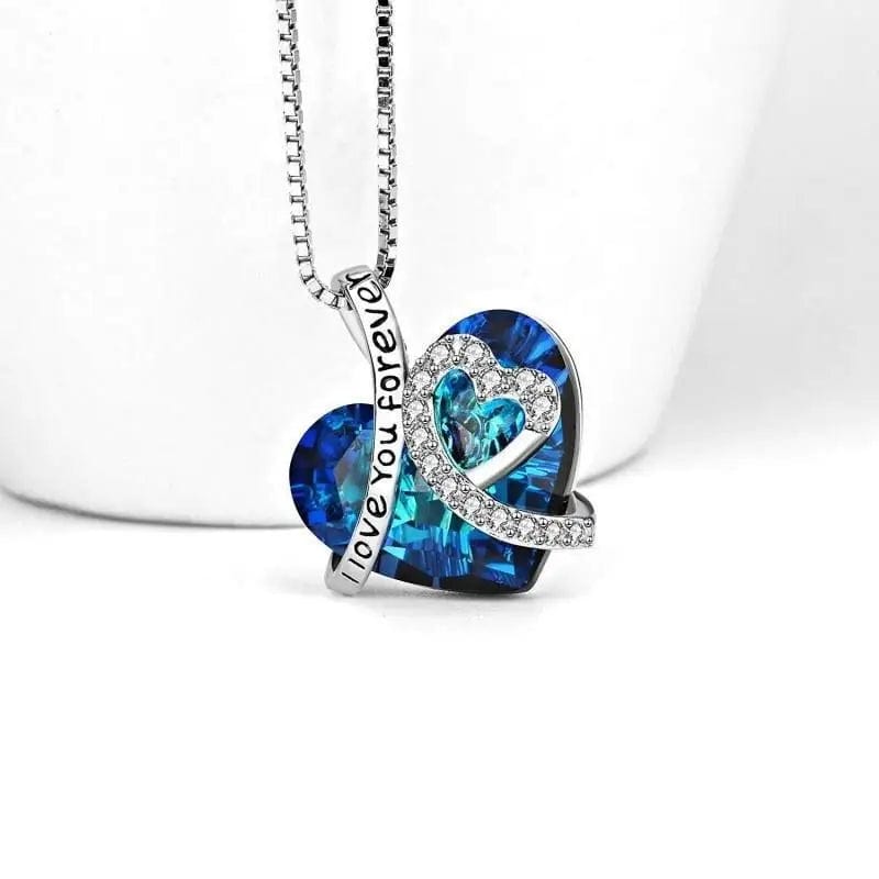 'Love You Forever' Heart Necklace