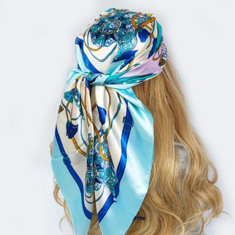 Ivy Silk Bandana Scarf