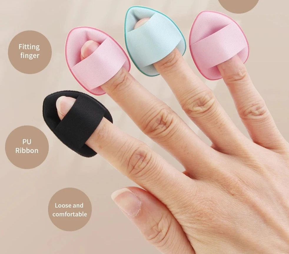 Shay Mini Size Finger Puff Makeup Sponge