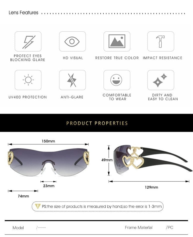 2023 New Rimless Designer Fashion Women Dg'ss Ladies Sunglasses - China  Replica Sunglasses and Luxury Sunglasses price