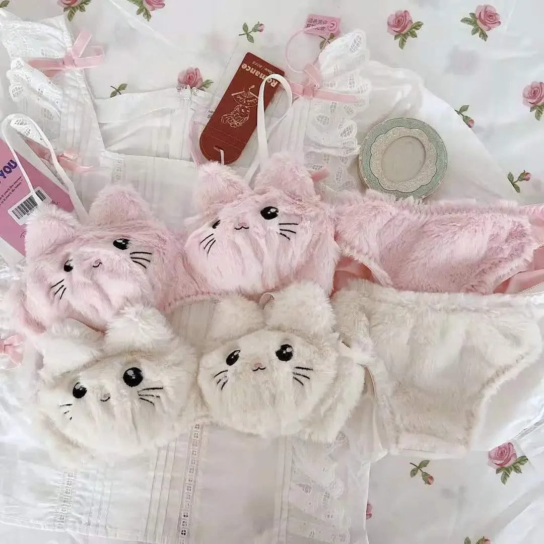 Kitty Plush Lingerie Set