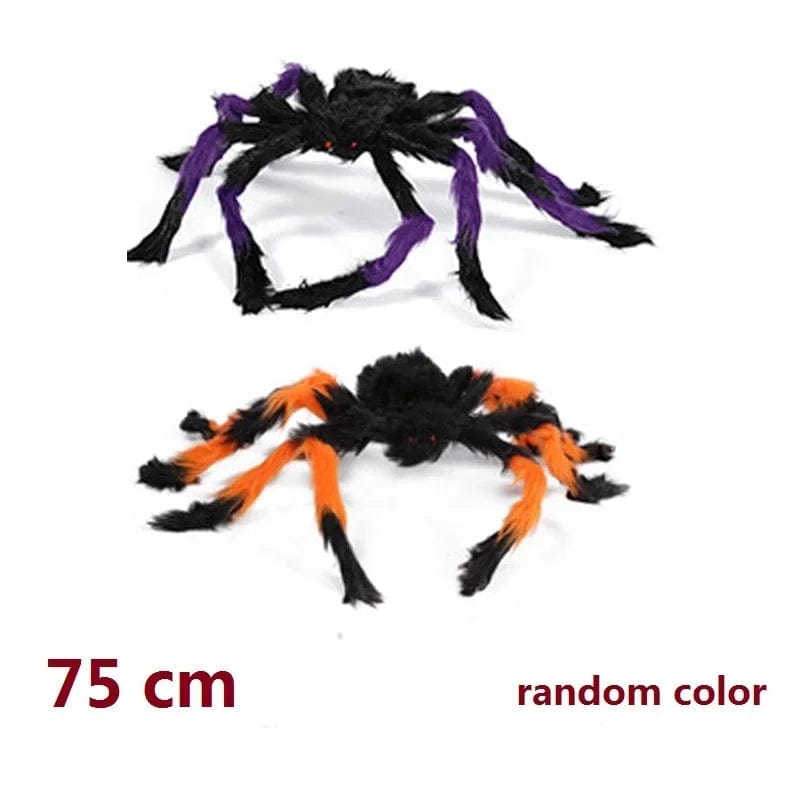 Plush Spider Halloween Horror Decor