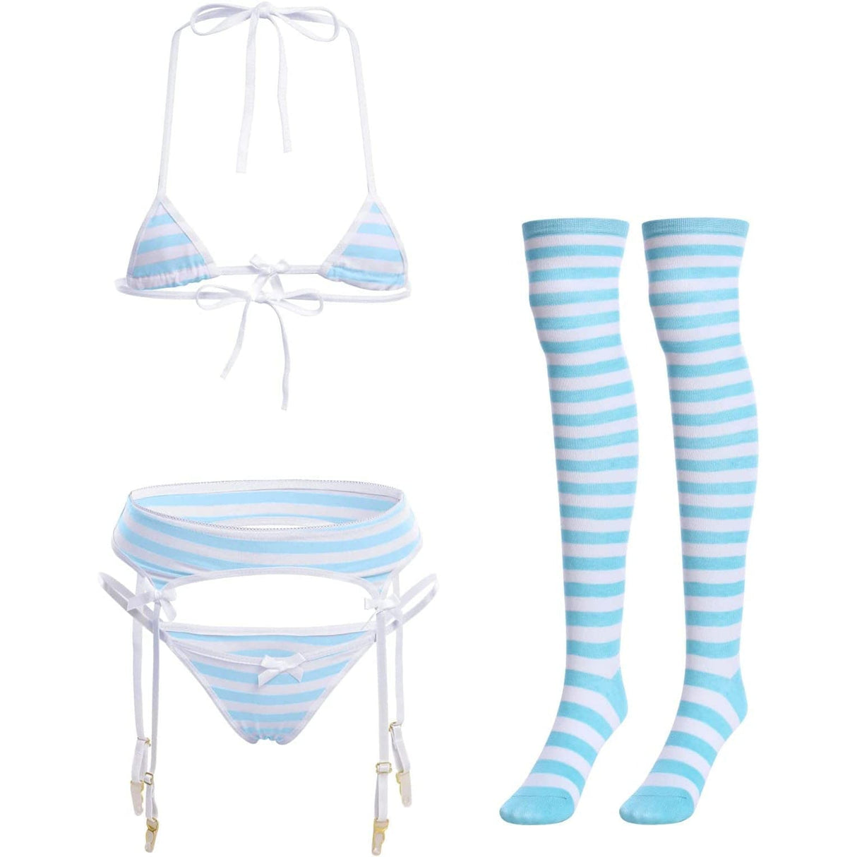 Striped Genesis Lingerie Set