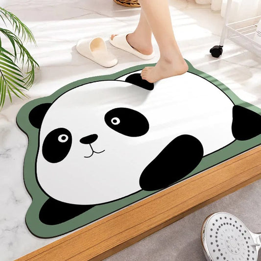 Silly Cartoon Water Absorbent Mat