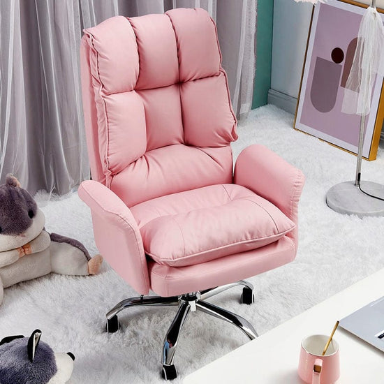 Ivy Soft Leather Sofa Chair - Reclinable
