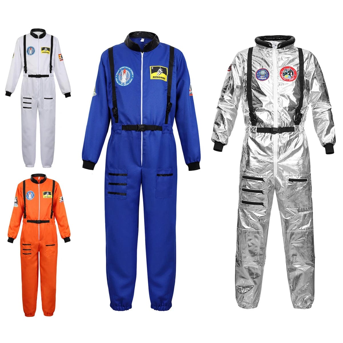 Spaceman Astronaut Jumpsuit Costume