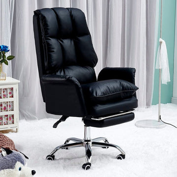 Black with Footrest