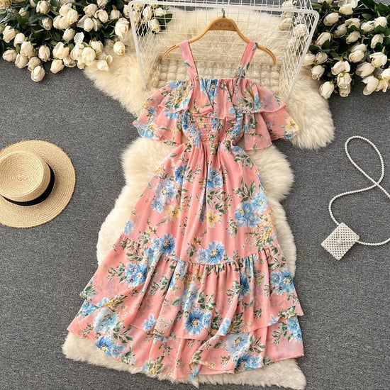 Eva Ruffles Dress