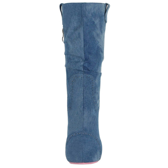 Samara Pink Sole Heel Boots