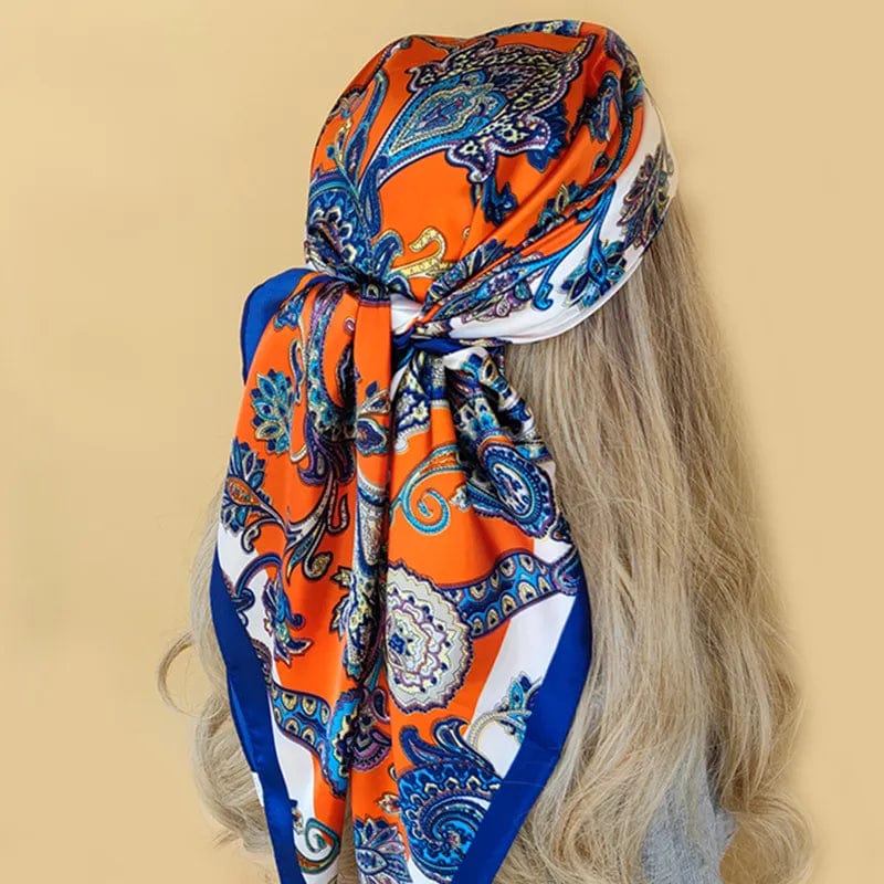 Ivy Silk Bandana Scarf