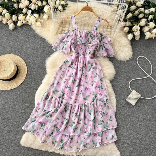 Eva Ruffles Dress