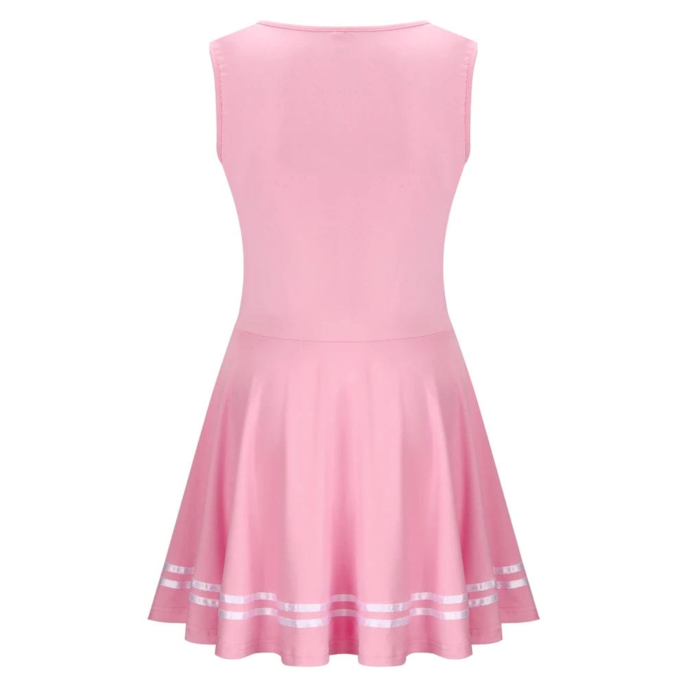 Sweet Pink Cheerleader Dress - Teens