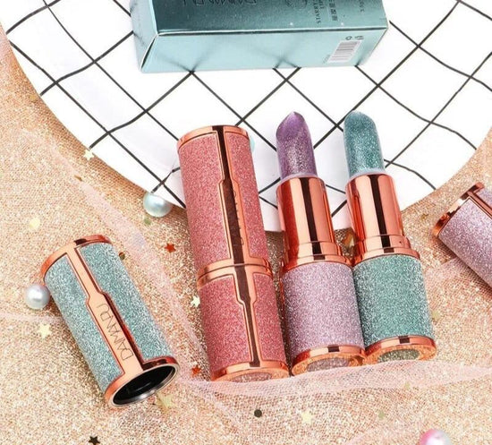 Briar Color Changing Glitter Lipstick - Waterproof