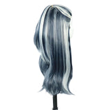 Frankie Stein Black And White Hair Wig