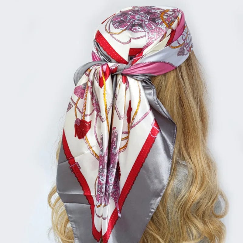 Ivy Silk Bandana Scarf