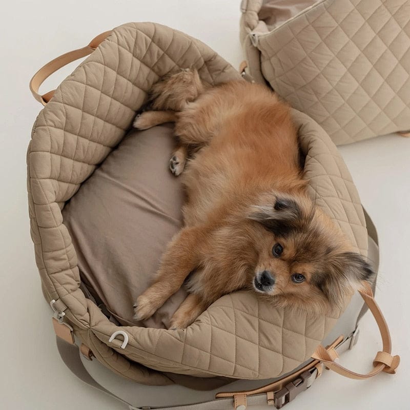 Luxury Travel Pet Carrier Handbag