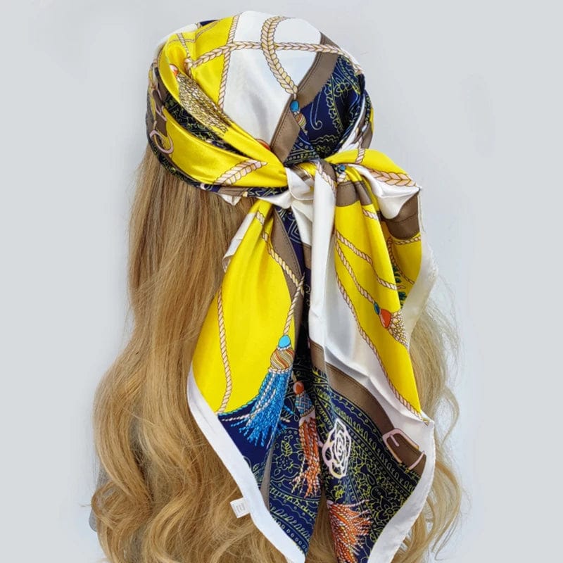 Ivy Silk Bandana Scarf