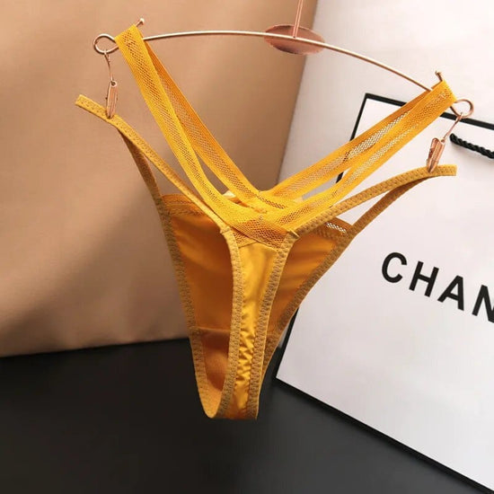 Bow Love High Waist Thong